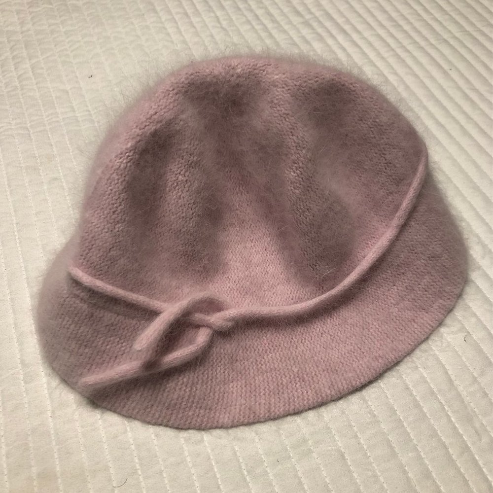 Pink Fuzzy Bucket Hat